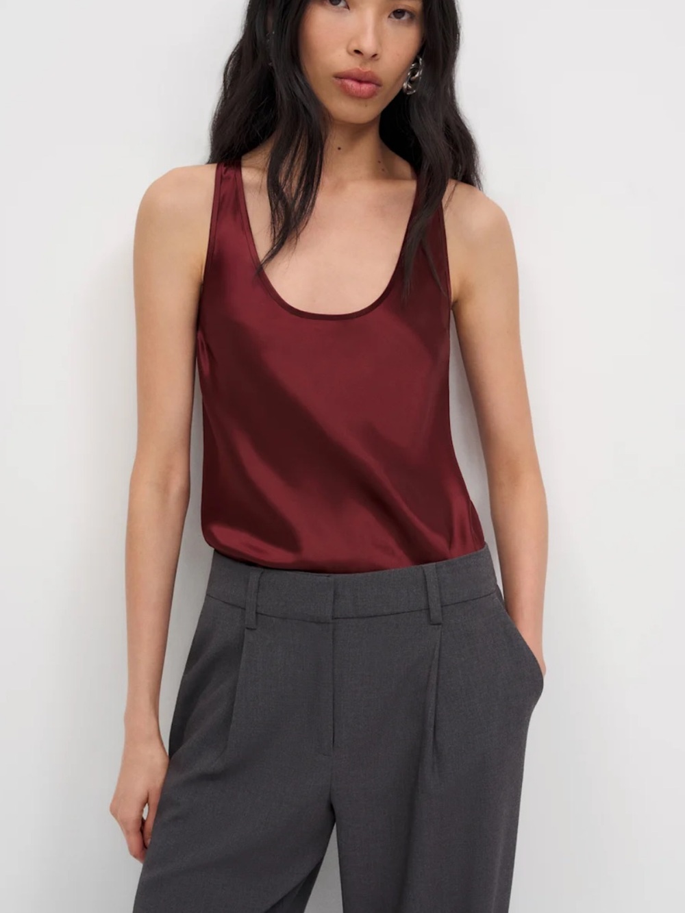 Reformation Veya Silk Top